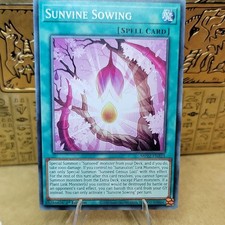 Konami Sunvine Sowing Spell Card MP22-EN223 1st Edition Yu-Gi-Oh! TCG 2022 Tin