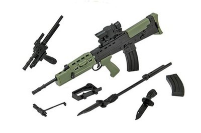 Tomytec 1/12 Little Armory LA071 L85A2/L22 Type Kit 315353 NEU Japan