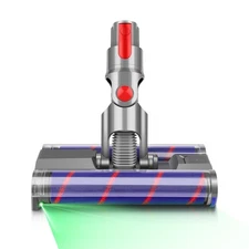 E.LUO Soft Double Roller Brush Floor Head for Dyson V7 V8 V11 V10 V15 Vacuum