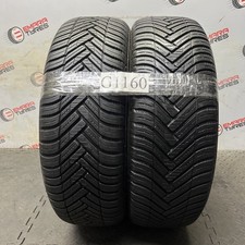 2X 205 60 R16 96H XL M+S, HANKOOK Kinergy 4S, Tread 6.4/5.5mm (G1160) Tested