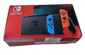 Nintendo Switch in OVP mit  6 Joy Controller Joy Con Grip TV Docking Station Top