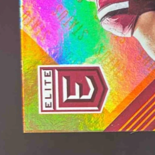 2018 Panini Elite Draft Picks Hayden Hurst Status Die Cut Orange #118b RC - Image 4 of 4