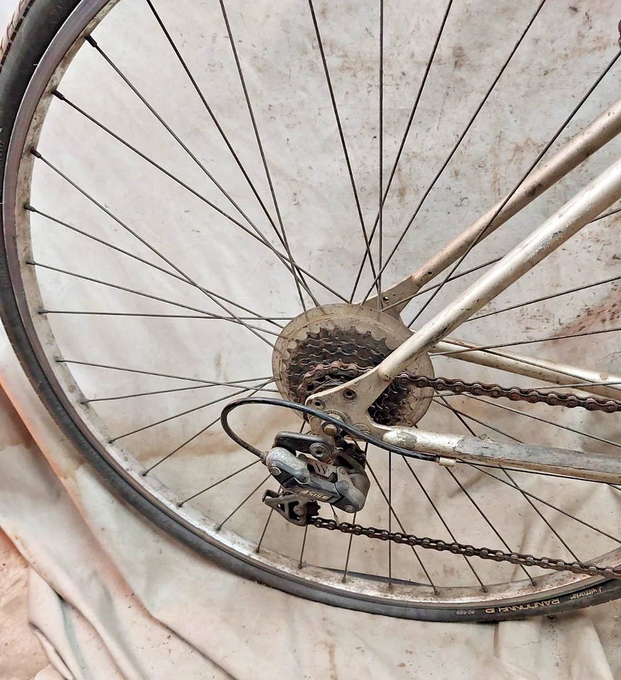 Bicicleta Híbrida 98' Giant Farrago City Mediana 17" Rígida Acero Cromolizado Cercanías MTB~ Foto 3 de 4