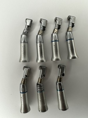 Used 7 Henry Schein Maxima-N slowspeed PLUS contra angle Dental Handpiece