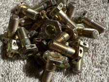 (5) Cad Plated Drilled Hex Head Bolts NAS1304-3H 1/4-28 x .613 NAS