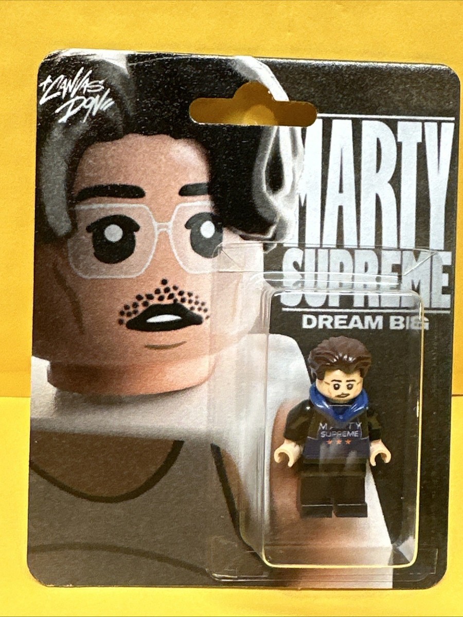Marty Supreme Lego Figure - The Canvas Don New In Hand Ready To