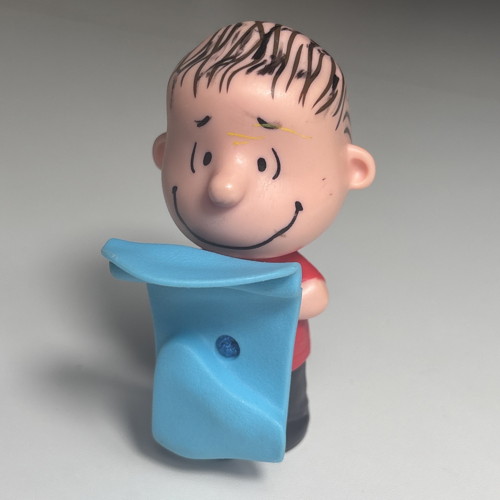 McDonalds Happy Meal Toy 2015 Linus Van Pelt Pull Cord Blanket Works Peanuts