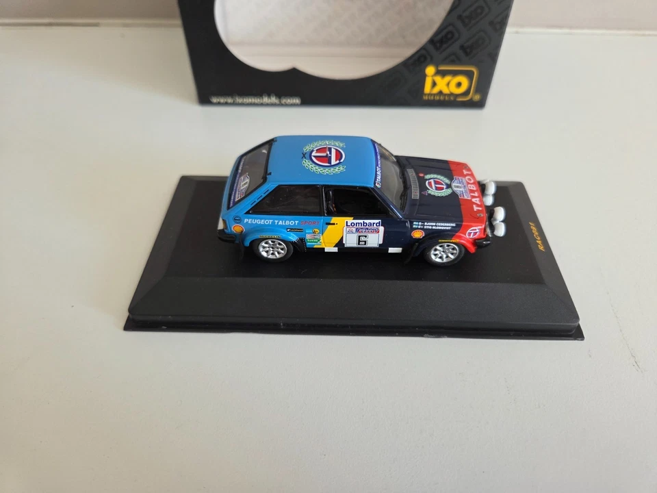 IXO 1/43 Lotus Talbot Sunbeam Blomqvist/Cederberg - RAC Rally 1982 - RAC091 - Immagine 3 di 4