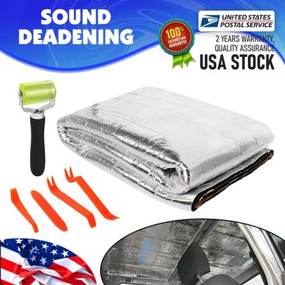 Energy Efficient Heat absorption Sound Deadening Mat for Ductwork Easy Install