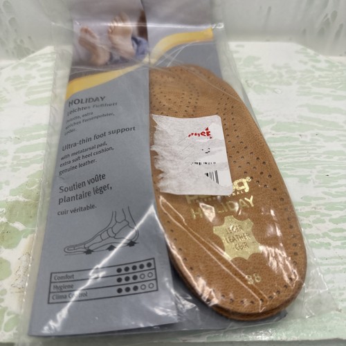 Holiday | 3/4 Length Sheepskin Orthotic Inserts | Handmade in Germany | Arch ... - Picture 3 of 5