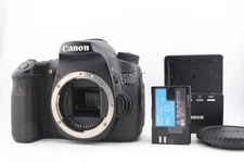 [Exc]Canon EOS 70D Digital SLR Camera 20.2MP Black Body w/ Charger Battery #08
