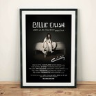 Billie Eilish Australia Tour 2019 Autographed Poster Print.