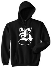 Kings of NY K Medieval Pullover Hoodie Hoody LA New York Goth London Gold LA