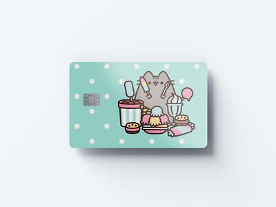 Ice Cream for Days Design | Kreditkartenaufkleber | kleiner Chip | Kreditkartenhülle