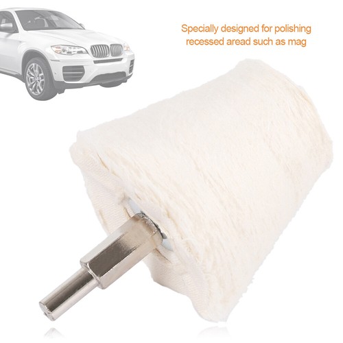 4X Stainless Steel Polishing Buffing Pad Mop Wheel Drill Kit for Car Polisher√- - Picture 6 of 9