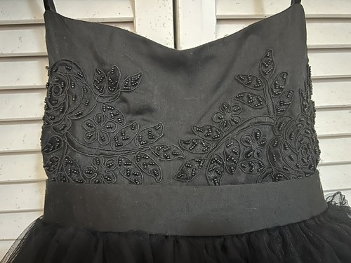 Luna Luna Girls Black Sequin and tule Size 10 Dance/ Party Dress - Picture 2 of 5
