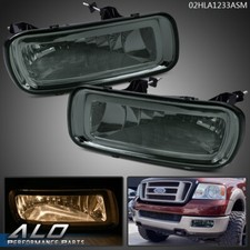 2pcs Smoke Lens Front Left Right Fog Lights Lamps Fit For 2004-2006 Ford F-150