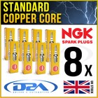 8x NGK B6HS 4510 Standard Spark Plug