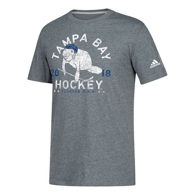 Tampa Bay Lightning NHL Adidas Men's Grey 