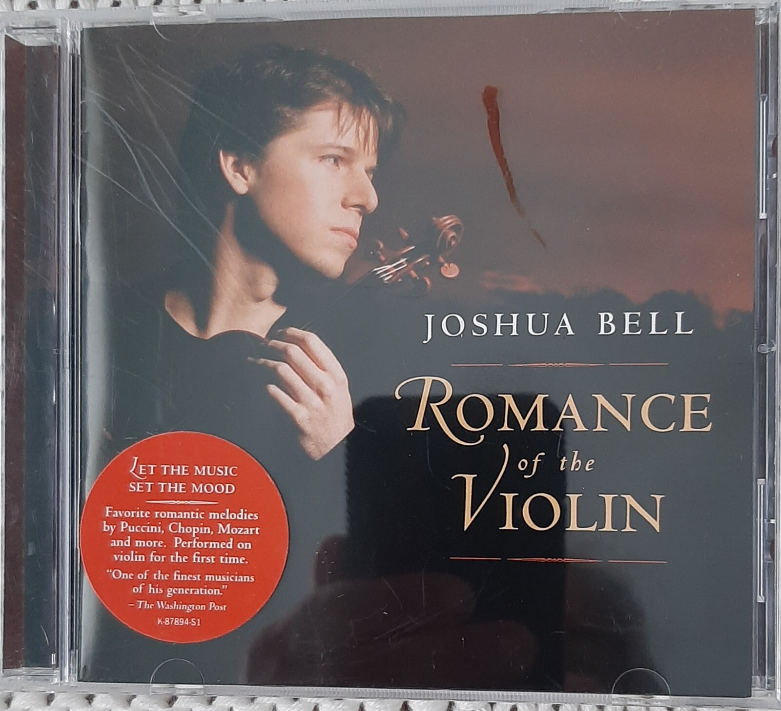 Joshua Bell Romance of the Violin (2003, Sony Classical SK 87894) eBay