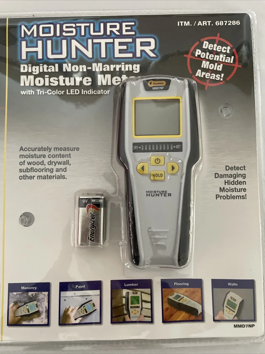 General tools mmd7np moisture meter outlet