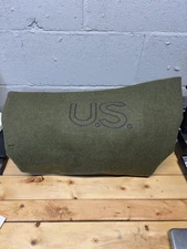 US Wool Bed Blanket OG 118 UNICOR FPI 66"x84" New Old Stock NSN 7210-282-7950