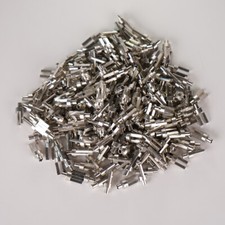 20pcs Silver Y-shaped Turret Lug 2.5mm Diameter for Terminal Board Amplifier