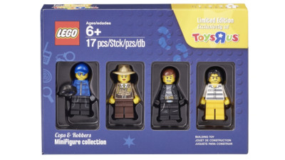 LEGO Minifiguren 4 Polizisten und Räuber Limitierte Auflage Toysrus Neu Ovp