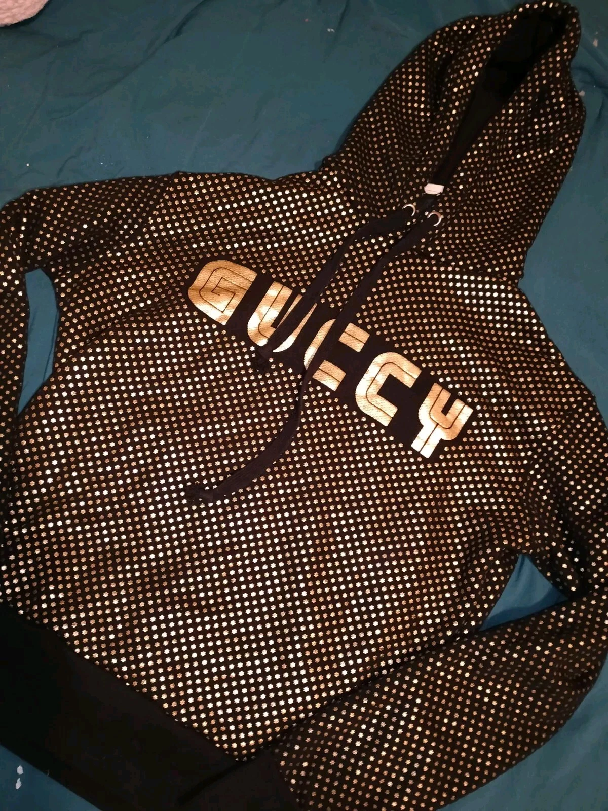 Gucci Felpa con Cappuccio Uomo Stampa Stella Oro PICCOLA