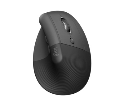 Logitech Lift Vertical Ergo Mouse, Style# 910-006466, Color Black