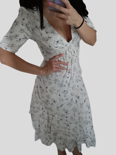 Vestido dress verano Stradivarius talla Size S summer Verano dress largo long