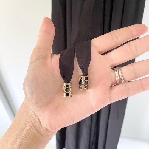 Bronx and Banco Fire Black Noir Cut-Out Maxi Dress Gown - 第 7/10 張圖片