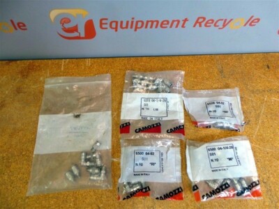Camozzi Elbow Fittings Pneumatic 1/4'' Stainless Steel Lot