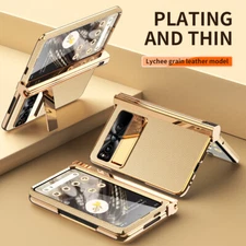 For Google Pixel Fold Full Body Case with Screen Protector Kickstand + Stylus