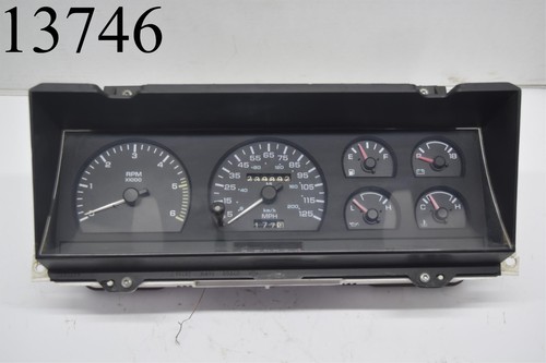1989 1993 Dodge Dakota 125MPH Gauge Cluster W/ Tach Speedometer Dash 240K 89 93