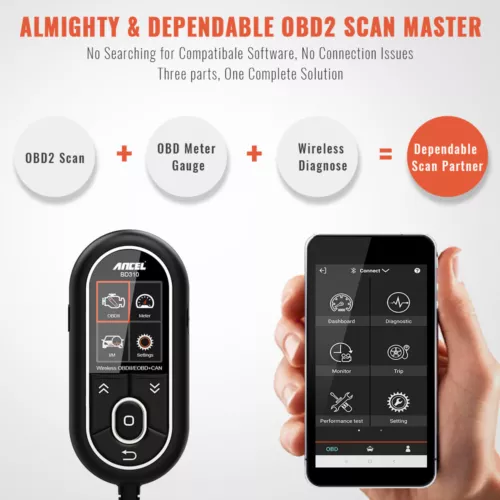 ANCEL BD310 Auto OBD2 Scanner Bluetooth Car Diagnostic Tool for Android & iPhone - Bild 13 von 20