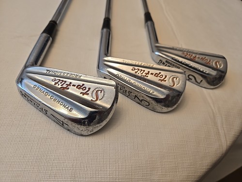 Spalding Top Flite Irons Set 2-9, Professional “Spade” Faces, Synchro Dyned, Red - Picture 7 of 12