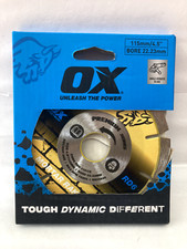 OX RD6-115/22 OX Spectrum Premium Diamond Blade - Mortar Raking 115x22.23 BNIB
