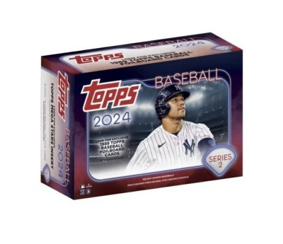 【新品未開封】2024 Topps Baseball Series 2 1BOX Topps 2024 Series 2 MLB Baseball Hobby Box - 20 Packs with