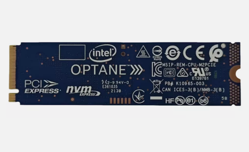 Intel Optane HBRPEKNX0202A SSD NVMe Memory H10 M.2 2280 with 512GB +32GB NAND - Afbeelding 2 van 2