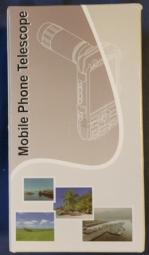 Objectif caméra télescope zoom optique HD 8X à clipser pour téléphone portable universel