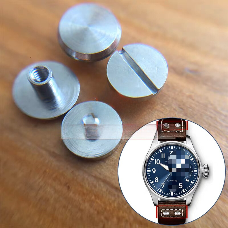Fixed Screw for IWC PILOT'S Top Gun Watch Leather Band/Strap