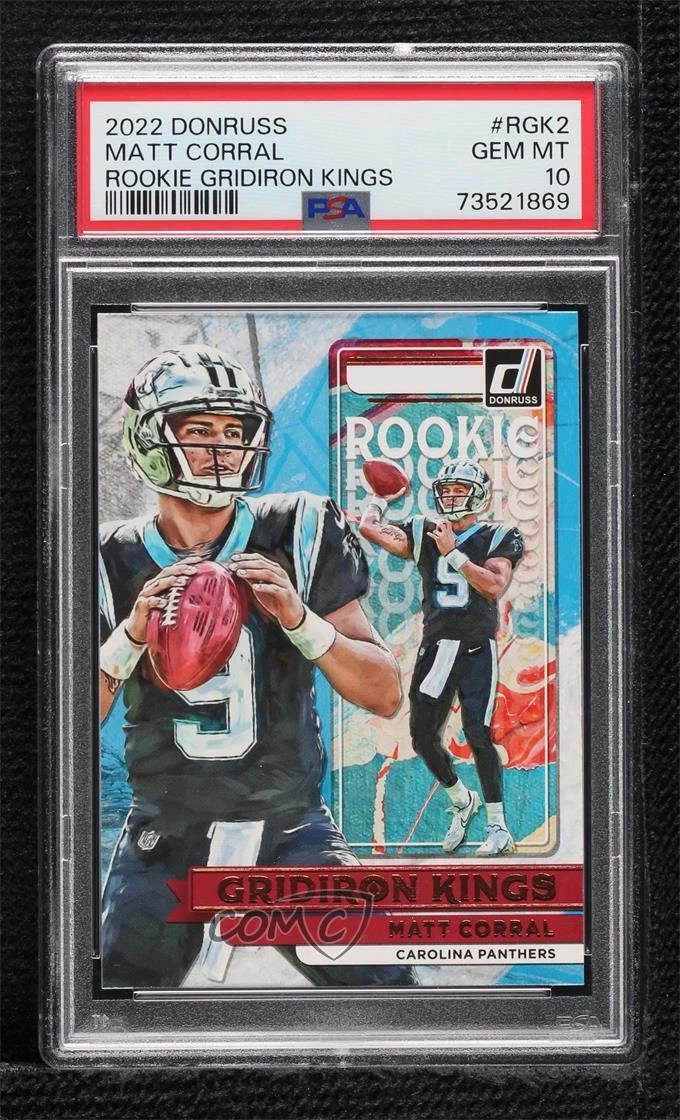 Matt Corral Panini Donruss Rookie Gridiron Kings #RGK2 Base