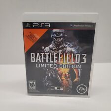 Battlefield 3 Limited Edition (PS3 PlayStation 3) Fully CIB w Manual+ Reg Card