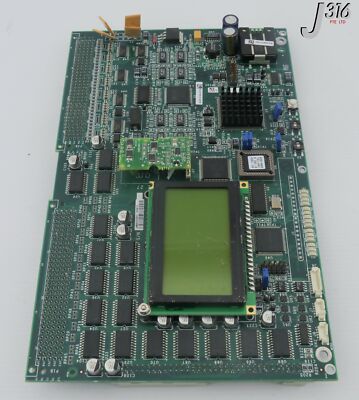 may 26459 LAM RESEARCH PCB, NODE BOARD TYPE 27 W/ 50020R-10 & LCD 810