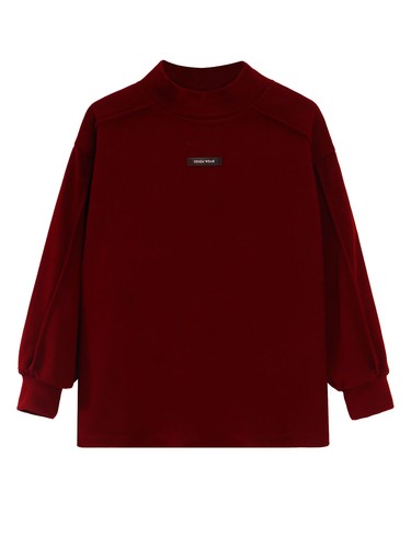 Kids Girls Tops Mock Neck Pullover Solid Color Sweatshirt Climbing Warm Camping - Picture 34 of 44