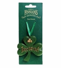 Allied Imports Green Shamrock Irish Hanging Decoration, St Patricks Day Gift