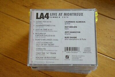 LA4 Live At Montreux Summer 1979 L.A.フォア Amazon.com: Live At Montreux - Summer 1979 The LA 4; LP: CDs