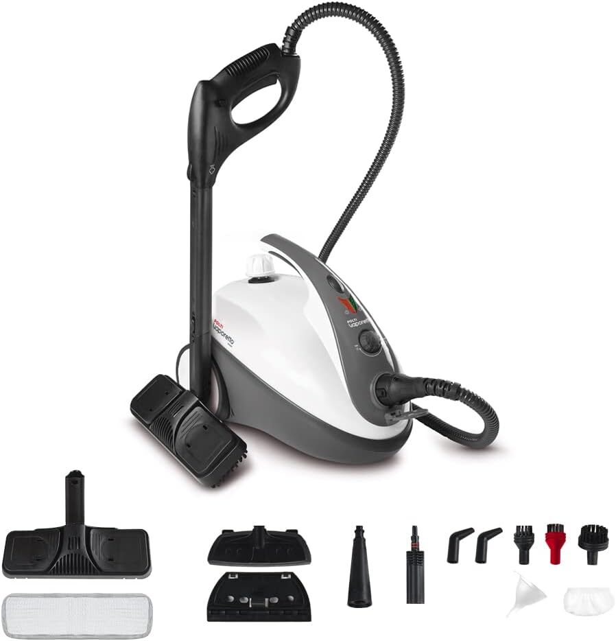 Polti Vaporetto Smart 30_S, Pulitore a vapore 3 bar, Vano Porta Accessori...