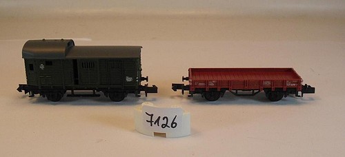 Arnold Spur N 1/160 Wagenset Güterwagen der DB #7126 | Zustand: Gebraucht